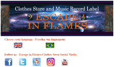 Desktop Screenshot of escapeinflames.com